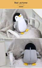 Load image into Gallery viewer, Bubble Kiss Soft Pillow Penguin U-Shaped Sleep Protection Neck Pillow Home Office Nap Body Pillows Travel Car Adult Cute Pillows  U-Shaped Neck Pillow Throw Pillow Neck Supporter Foam particle Headrest Office Nap Desktop Pad Headrest
