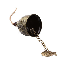 Load image into Gallery viewer, Buddha Statue Pattern Bell Blessing Feng Shui Hanging Ornament Wind Chime For Good Luck Fortune Home Car Hanging Decor Gift Crafts
