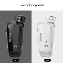 Load image into Gallery viewer, Business Black Wireless Bluetooth Collar Clip Headset Sport Driver Vibration Earphone Clip Bluetooth MP3 Player Sports Headphones Wireless Wearable Music Player For Running Gym
