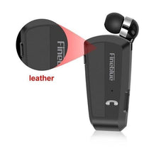 Load image into Gallery viewer, Business Black Wireless Bluetooth Collar Clip Headset Sport Driver Vibration Earphone Clip Bluetooth MP3 Player Sports Headphones Wireless Wearable Music Player For Running Gym

