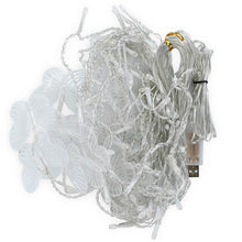 Load image into Gallery viewer, Butterfly Curtain String Lights USB Powered with 8 Modes 96 LED Remote Control
