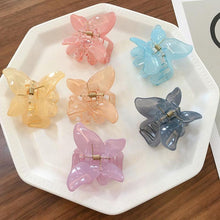 Load image into Gallery viewer, Butterfly Hair Clip Fairy Geometric Acrylic Acetate Hairpins Girls Women Hair Claws Transparent Clip Hair Accessories Barrettes Fashion Hairgrips Accessories For Party
