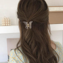 Load image into Gallery viewer, Butterfly Hair Clip Fairy Geometric Acrylic Acetate Hairpins Girls Women Hair Claws Transparent Clip Hair Accessories Barrettes Fashion Hairgrips Accessories For Party
