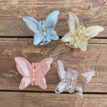 Load image into Gallery viewer, Butterfly Hair Clip Fairy Geometric Acrylic Acetate Hairpins Girls Women Hair Claws Transparent Clip Hair Accessories Barrettes Fashion Hairgrips Accessories For Party
