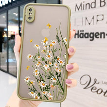 Load image into Gallery viewer, Butterfly Lavender Flower Phone Case For iPhone 13 mini 14 pro max Hard Shockproof Cover Floral Design Built-in Lens Protection Beautiful Design Transparent Back Case Cover for iPhone
