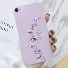 Load image into Gallery viewer, Butterfly Pattern Design Trendy Mobile Phone Case Protective Case For iPhone 7 8 SE 2020 Flower Cartoon Celular Case For iPhone7 8 SE2020 se 2020 se2020 A1778 A1660 A1779 Silicon Matte TPU Cover
