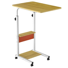 Load image into Gallery viewer, C Side Laptop Small Slim Snack Side Table
