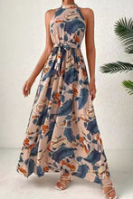 Load image into Gallery viewer, Elegant Floral Sleeveless Dress Lightweight &amp; Feminine Summer Essential Beautiful Print Dress
