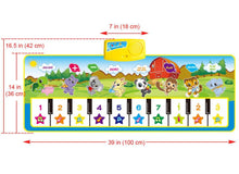 Load image into Gallery viewer, Baby Mat Musical Carpet Music Mat Piano Mat &amp; 8 Instrument Tone Early Educational Toys For Kids Piano
