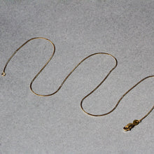 Load image into Gallery viewer, 14k Yellow Gold Round Snake Chain 0.7mm
