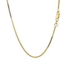 Load image into Gallery viewer, 14k Yellow Gold Milano Chain 1.1mm
