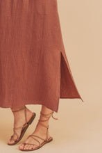 Load image into Gallery viewer, Side Slit Round Neck Sleeveless Tank Dress For Women Versatile, Comfortable &amp; Easy to Style for Any Occasion
