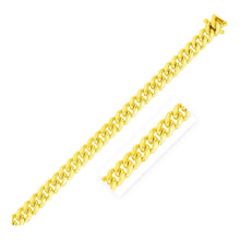 Load image into Gallery viewer, 7.0mm 14k Yellow Gold Classic Miami Cuban Solid Chain
