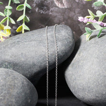 Load image into Gallery viewer, Double Extendable Piatto Chain in 14k White Gold (1.2mm)
