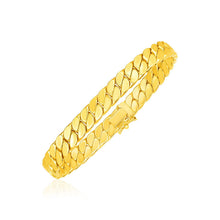 Load image into Gallery viewer, 14k Yellow Gold 8 inch Mens Curb Chain Bracelet
