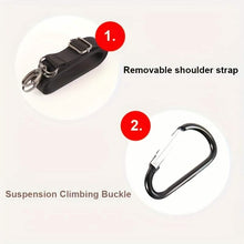 Load image into Gallery viewer, Men’s Genuine Leather Waist Bag Wallet
