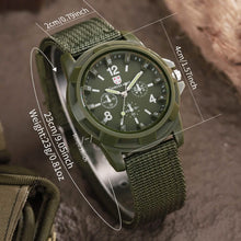 Load image into Gallery viewer, Men's Nylon Casual Sport Quartz Wrist Watch
