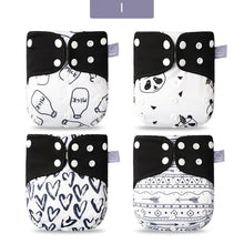 Load image into Gallery viewer, Eco-friendly Diaper Adjustable Reusable Coffee Fiber Diaper Pocket Fit Baby Nappies Pants Waterproof Nappies for Baby and Kids In Modern Design
