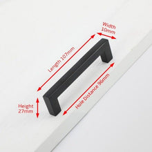 Load image into Gallery viewer, Cabinet Handles Kitchen Door Handles Drawer Knobs Aluminum Alloy Wardrobe Door Handles Brushed Modern Style Hardware  Stainless Steel Kitchen Cabinet Pulls For Kitchen Cabinet Drawer Door Cupboard Decorative Modern Hardware For Cabinet
