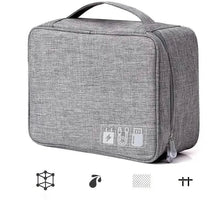Load image into Gallery viewer, Cable Storage Bag Waterproof Digital Electronic Organizer
