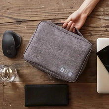 Load image into Gallery viewer, Cable Storage Bag Waterproof Digital Electronic Organizer
