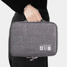 Load image into Gallery viewer, Cable Storage Bag Waterproof Digital Electronic Organizer

