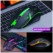 Load image into Gallery viewer, TF200 Gaming Keyboard &amp; Mouse Combo Illuminated USB Wired 104‑Key
