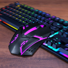 Load image into Gallery viewer, TF200 Gaming Keyboard &amp; Mouse Combo Illuminated USB Wired 104‑Key

