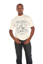 Load image into Gallery viewer, Cafe Racer Men's Bamboo Viscose/Organic Cotton Short Sleeve Graphic T-Shirt

