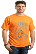 Load image into Gallery viewer, Cafe Racer Men's Bamboo Viscose/Organic Cotton Short Sleeve Graphic T-Shirt
