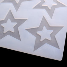 Load image into Gallery viewer, Cake Decorating Tools 3D Star Shape Silicone Mold Cupcake Chocolate Mould Decor Muffin Pan Baking Star Silicone Fondant Mold Flexible Molds Star Chocolate Mold For Dessert Candy Cupcake Topper

