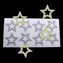 Load image into Gallery viewer, Cake Decorating Tools 3D Star Shape Silicone Mold Cupcake Chocolate Mould Decor Muffin Pan Baking Star Silicone Fondant Mold Flexible Molds Star Chocolate Mold For Dessert Candy Cupcake Topper
