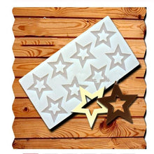 Load image into Gallery viewer, Cake Decorating Tools 3D Star Shape Silicone Mold Cupcake Chocolate Mould Decor Muffin Pan Baking Star Silicone Fondant Mold Flexible Molds Star Chocolate Mold For Dessert Candy Cupcake Topper
