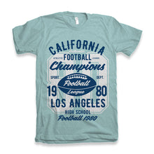 Load image into Gallery viewer, California Football Men's Bamboo Viscose/Organic Cotton Short Sleeve Graphic T-Shirt
