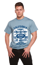 Load image into Gallery viewer, California Football Men's Bamboo Viscose/Organic Cotton Short Sleeve Graphic T-Shirt
