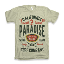 Load image into Gallery viewer, California Summer Surfing Men's Bamboo Viscose/Organic Cotton Short Sleeve Graphic T-Shirt
