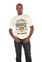 Load image into Gallery viewer, California Summer Surfing Men's Bamboo Viscose/Organic Cotton Short Sleeve Graphic T-Shirt
