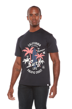 Load image into Gallery viewer, California Surf Men's Bamboo Viscose/Organic Cotton Short Sleeve Graphic T-Shirt
