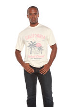 Load image into Gallery viewer, California West Coast Men's Bamboo Viscose/Organic Cotton Short Sleeve Graphic T-Shirt
