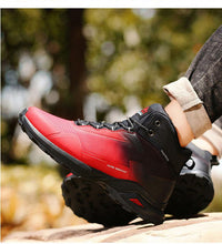 Load image into Gallery viewer, Camouflage Hiking Strong Breathable Non-slip Shoes Outdoor Men's Sports Shoes Waterproof Air Circulation Insole Ankle Support Non-Slip Lightweight For Outdoor Trekking Walking Shoes
