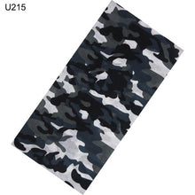 Load image into Gallery viewer, Camouflage Neck Gaiter Hunting Scarves Ice Silk Bandana Tubular Buff Half Mask Tactical Sport Headband Balaclava  Balaclava Seamless Magic Head Scarf Breathable Bandana Turban Outdoor Hiking Quick-Dry Sweat Absorbing Scarves Multifunction Beanie Hat
