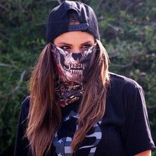 Load image into Gallery viewer, Camouflage Neck Gaiter Hunting Scarves Ice Silk Bandana Tubular Buff Half Mask Tactical Sport Headband Balaclava  Balaclava Seamless Magic Head Scarf Breathable Bandana Turban Outdoor Hiking Quick-Dry Sweat Absorbing Scarves Multifunction Beanie Hat
