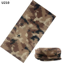 Load image into Gallery viewer, Camouflage Neck Gaiter Hunting Scarves Ice Silk Bandana Tubular Buff Half Mask Tactical Sport Headband Balaclava  Balaclava Seamless Magic Head Scarf Breathable Bandana Turban Outdoor Hiking Quick-Dry Sweat Absorbing Scarves Multifunction Beanie Hat

