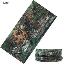 Load image into Gallery viewer, Camouflage Neck Gaiter Hunting Scarves Ice Silk Bandana Tubular Buff Half Mask Tactical Sport Headband Balaclava  Balaclava Seamless Magic Head Scarf Breathable Bandana Turban Outdoor Hiking Quick-Dry Sweat Absorbing Scarves Multifunction Beanie Hat
