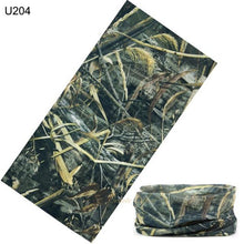 Load image into Gallery viewer, Camouflage Neck Gaiter Hunting Scarves Ice Silk Bandana Tubular Buff Half Mask Tactical Sport Headband Balaclava  Balaclava Seamless Magic Head Scarf Breathable Bandana Turban Outdoor Hiking Quick-Dry Sweat Absorbing Scarves Multifunction Beanie Hat
