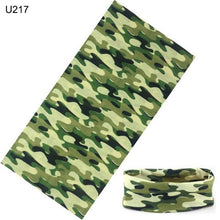 Load image into Gallery viewer, Camouflage Neck Gaiter Hunting Scarves Ice Silk Bandana Tubular Buff Half Mask Tactical Sport Headband Balaclava  Balaclava Seamless Magic Head Scarf Breathable Bandana Turban Outdoor Hiking Quick-Dry Sweat Absorbing Scarves Multifunction Beanie Hat
