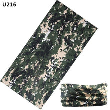 Load image into Gallery viewer, Camouflage Neck Gaiter Hunting Scarves Ice Silk Bandana Tubular Buff Half Mask Tactical Sport Headband Balaclava  Balaclava Seamless Magic Head Scarf Breathable Bandana Turban Outdoor Hiking Quick-Dry Sweat Absorbing Scarves Multifunction Beanie Hat
