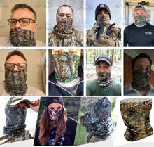 Load image into Gallery viewer, Camouflage Neck Gaiter Hunting Scarves Ice Silk Bandana Tubular Buff Half Mask Tactical Sport Headband Balaclava  Balaclava Seamless Magic Head Scarf Breathable Bandana Turban Outdoor Hiking Quick-Dry Sweat Absorbing Scarves Multifunction Beanie Hat
