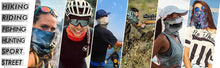 Load image into Gallery viewer, Camouflage Neck Gaiter Hunting Scarves Ice Silk Bandana Tubular Buff Half Mask Tactical Sport Headband Balaclava  Balaclava Seamless Magic Head Scarf Breathable Bandana Turban Outdoor Hiking Quick-Dry Sweat Absorbing Scarves Multifunction Beanie Hat
