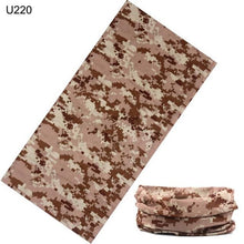Load image into Gallery viewer, Camouflage Neck Gaiter Hunting Scarves Ice Silk Bandana Tubular Buff Half Mask Tactical Sport Headband Balaclava  Balaclava Seamless Magic Head Scarf Breathable Bandana Turban Outdoor Hiking Quick-Dry Sweat Absorbing Scarves Multifunction Beanie Hat
